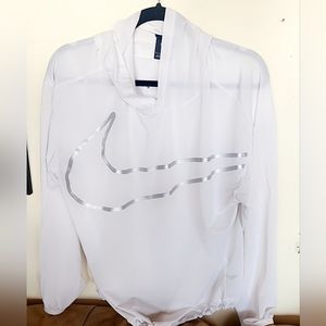 Nike womens pro dri fit hoodie spandex pullover in size small